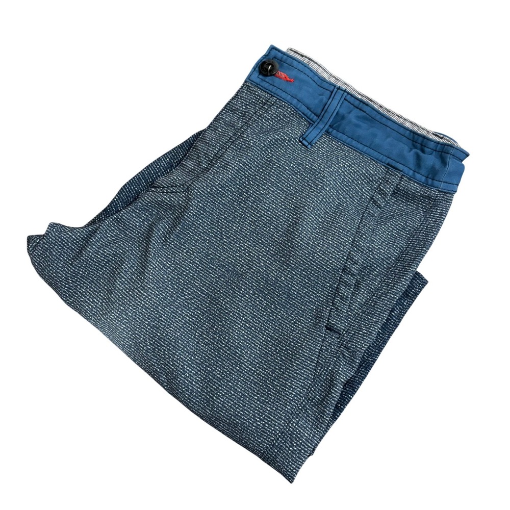 ONEILL Hybrid Shorts Mens 32 Blue Gray Stretch Performance Quick Dry Board